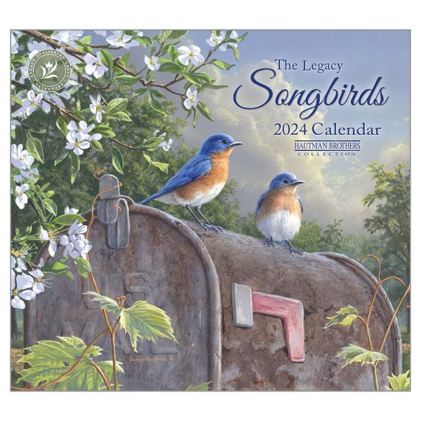 Legacy 2024 Mini Calendar Songbirds Does NOT Fit Frame