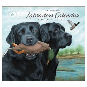 Legacy 2024 Calendar Labradors Calender Fits Wall Frame