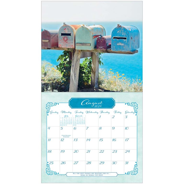 Legacy 2024 Calendar Everyday Miracles Calender Fits Wall Frame Scripture