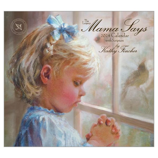 Legacy 2024 Calendar Mama Says Fits Wall Frame Scripture
