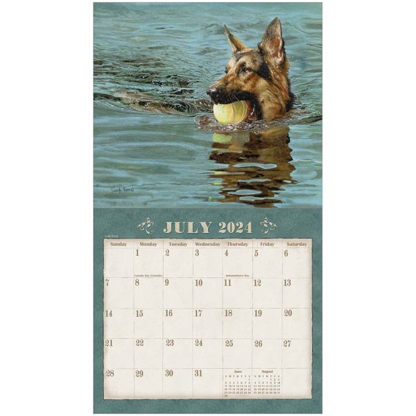 Legacy 2024 Calendar Dogs We Love Calender Fits Wall Frame