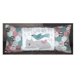 The Birdhouse Designs Sewing Cat Nap Cushion Pattern