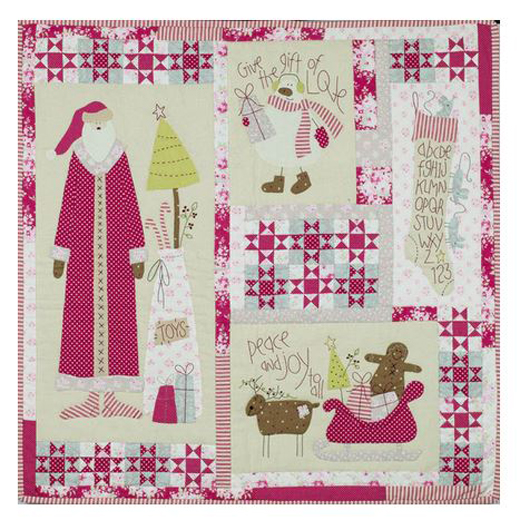 The Birdhouse Designs Sewing Christmas Blessings Quilt Pattern