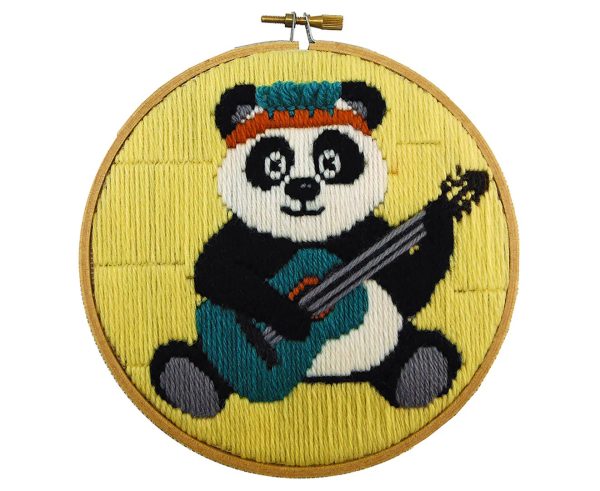 Make It Long Stitch Kit Kids Beginner Panda
