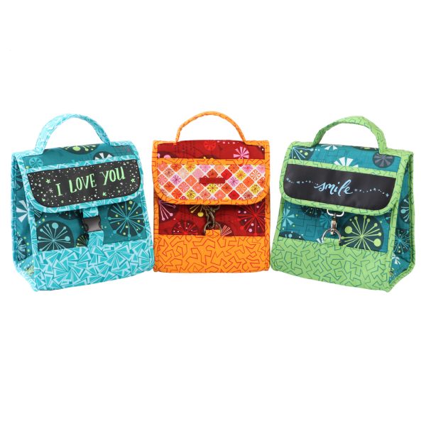 Quilting Sewing By Annie Grab Some Grub 2.0 Lunch Bag Pattern