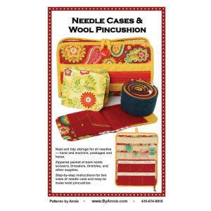 Quilting Sewing By Annie Needle Case and Pincushion Pattern