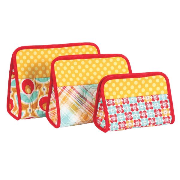 Quilting Sewing By Annie Cosmetics Clutches Patchwork Pattern