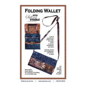 Quilting Sewing By Annie Folding Wallet Patchwork Bag Pattern