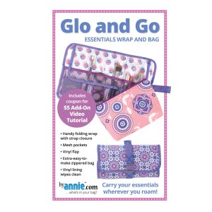 Quilting Sewing By Annie Glo and Go Essentials Bag Patchwork Pattern