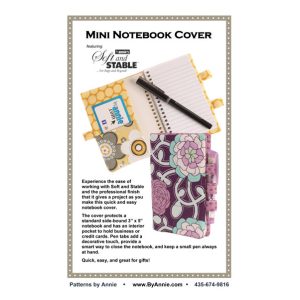 Quilting Sewing By Annie Mini Notebook Cover Pattern