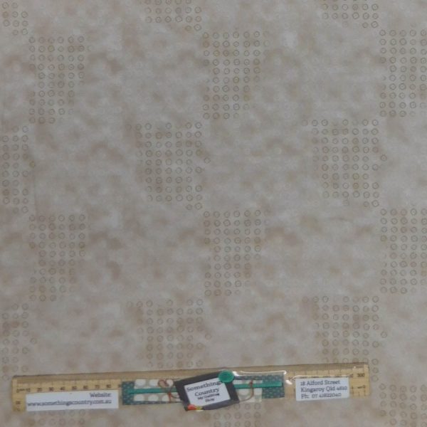 Quilting Patchwork Sewing Fabric Harmony Beige 50x55cm FQ