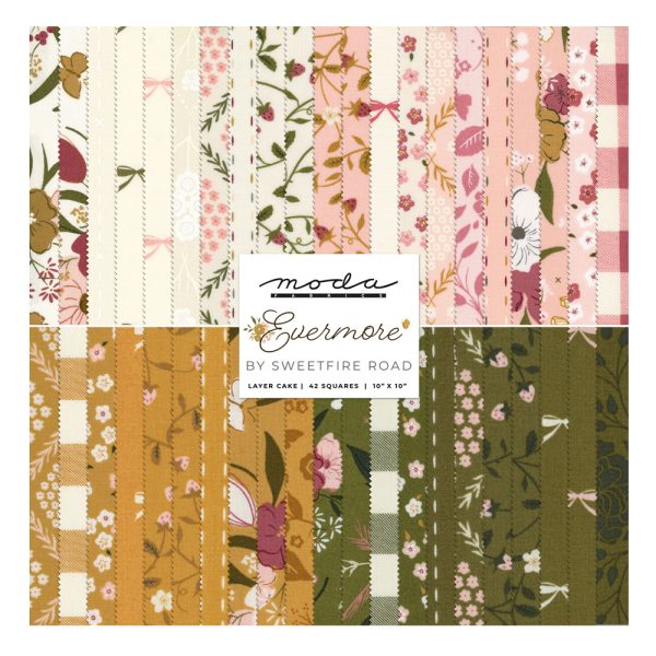 Moda Quilting Jelly Roll Patchwork Evermore 2.5 Inch Fabrics