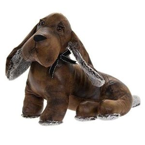 French Country Vintage Weighted Hunter the Hound Door Stopper