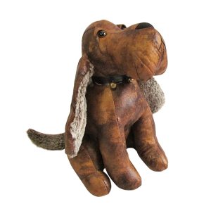 French Country Vintage Weighted Peter the Puppy Door Stopper