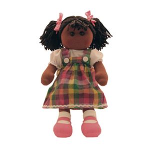 Hopscotch Lovely Soft Rag Doll Rihanna Girl Dressed Doll Large 35cm