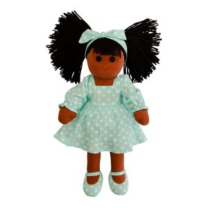 Hopscotch Lovely Soft Rag Doll Ella Girl Dressed Doll Large 35cm
