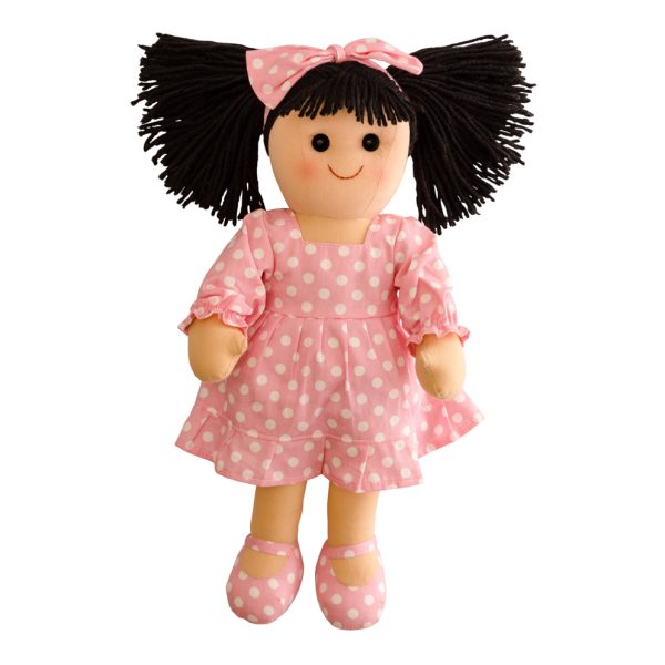 Hopscotch Lovely Soft Rag Doll Jess Girl Dressed Doll Large 35cm