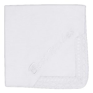 Handkerchief Best Wishes And Lace Cotton Embroidered Hanky
