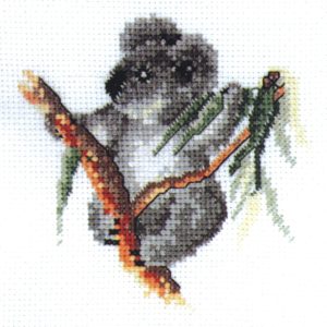 DMC Baby Koala Australiana Cross X Stitch Kit 15x15cm