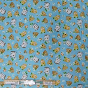 Quilting Patchwork Sewing Fabric Bee Culture Borders 50x55cm FQ