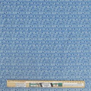 Quilting Patchwork Sewing Fabric Blue Diamond 50x55cm FQ