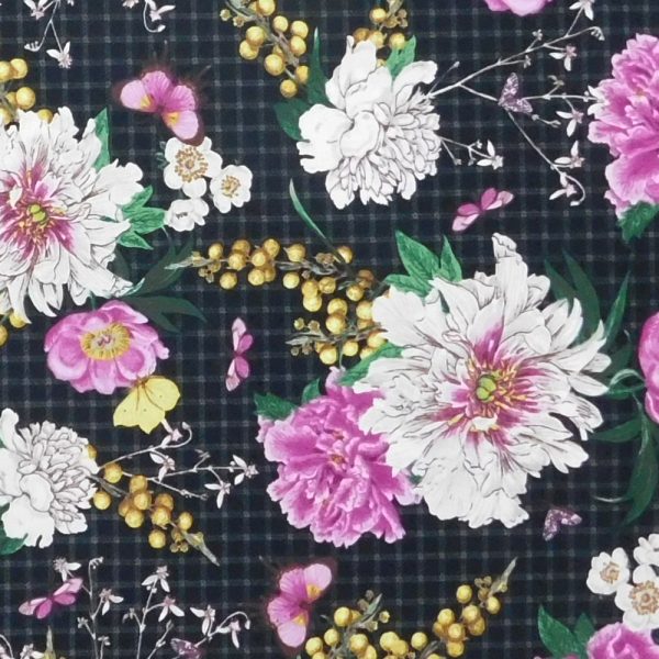 Quilting Patchwork Sewing Fabric Scrapbook Floral 50x55cm FQ