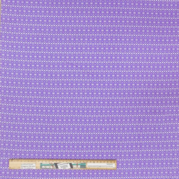 Quilting Patchwork Sewing Fabric Purple Dot Mania 50x55cm FQ