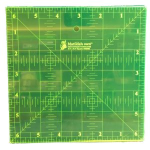 Matildas Own Quilting Template 6.5'' Inch Square Ruler