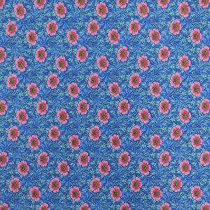 Quilting Patchwork Fabric TILDA Hibernation Winterrose Blue 50x55cm FQ