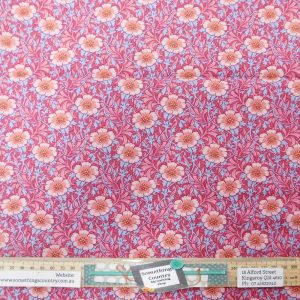 Quilting Patchwork Fabric TILDA Hibernation Winterrose Hibiscus 50x55cm FQ