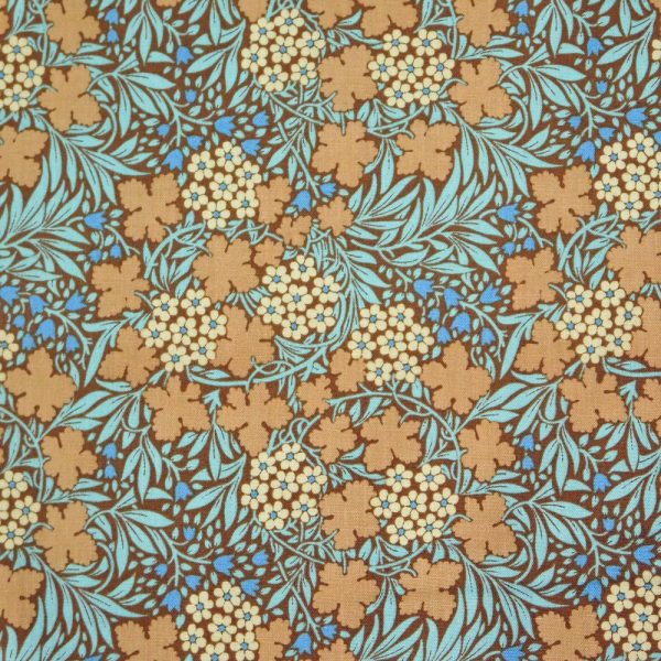 Quilting Patchwork Fabric TILDA Hibernation Autumnbloom Hazel 50x55cm FQ