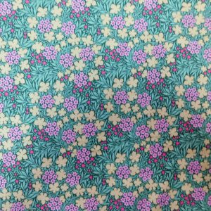 Quilting Patchwork Fabric TILDA Hibernation Autumnbloom Sage 50x55cm FQ