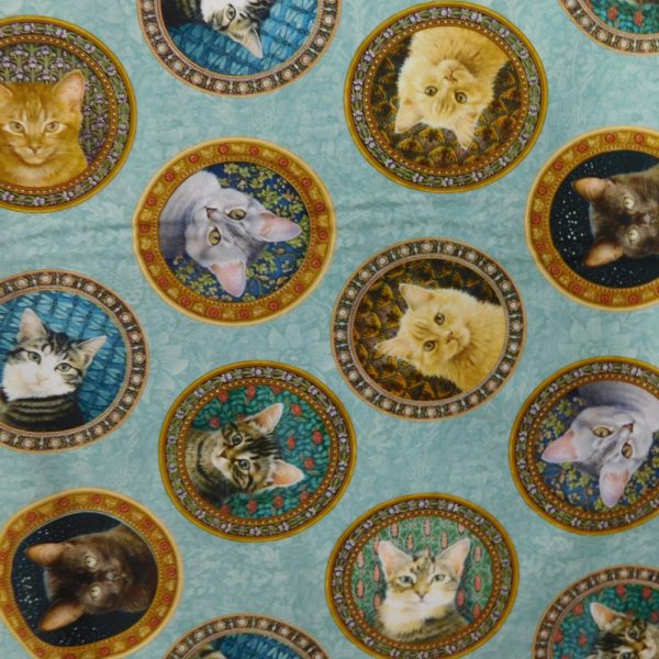 Quilting Patchwork Sewing Fabric Sophisticats Medallion 50x55cm FQ