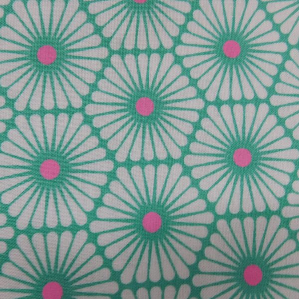 Quilting Patchwork Fabric Tula Pink Besties Daisy Chain 50x55cm FQ
