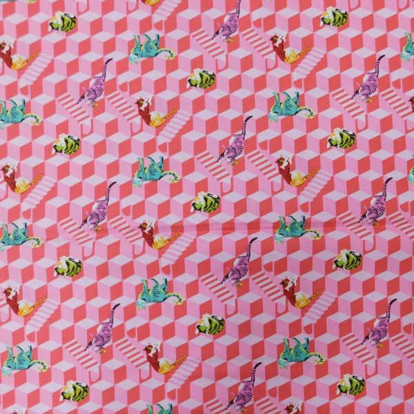 Quilting Patchwork Fabric Tula Pink Besties Blossom 50x55cm FQ