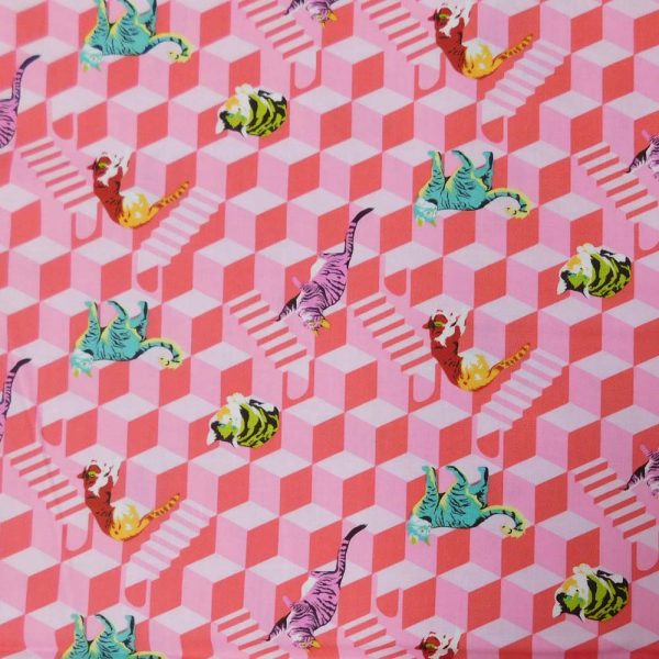 Quilting Patchwork Fabric Tula Pink Besties Blossom 50x55cm FQ