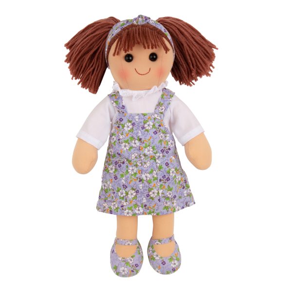 Hopscotch Lovely Soft Rag Doll Emily Girl Dressed Doll Large 35cm