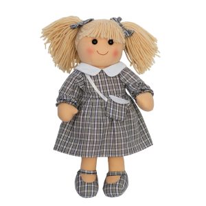 Hopscotch Lovely Soft Rag Doll Imogen Girl Dressed Doll Large 35cm