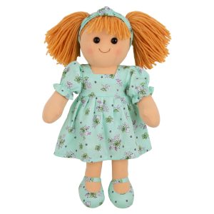 Hopscotch Lovely Soft Rag Doll Nora Girl Dressed Doll Large 35cm