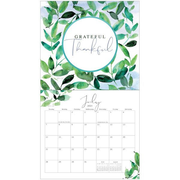 Legacy 2024 Mini Calendar Gratitude Does NOT Fit Frame