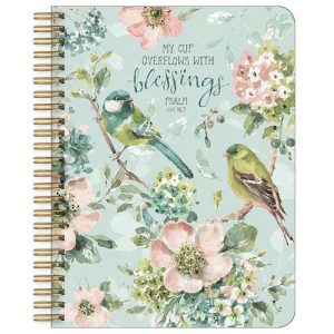 Legacy Spiral Note Book My Cup Overflows Medium Notebook
