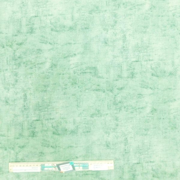 Patchwork Quilting Sewing Fabric Hessian Print Lime Green 50x55cm FQ