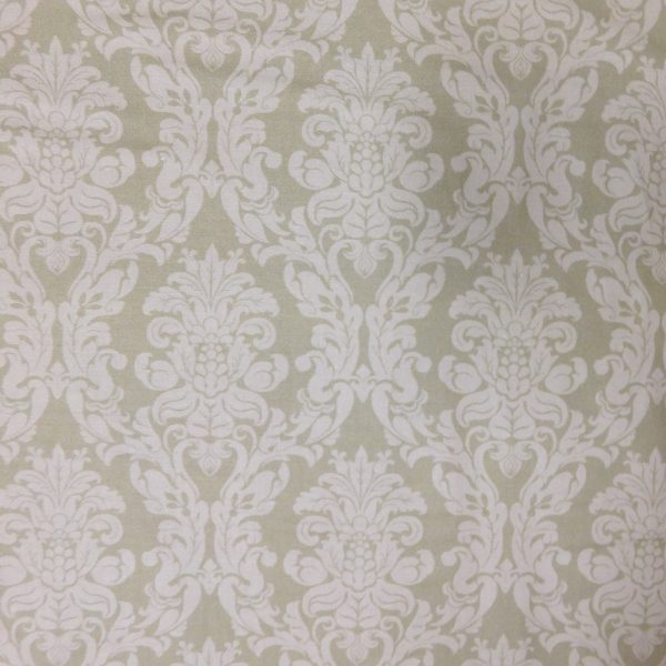 Patchwork Quilting Sewing Fabric Damask Beige Allover 50x55cm FQ