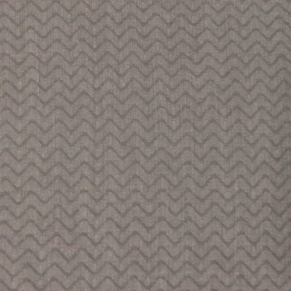 Patchwork Quilting Sewing Fabric Woven Brown Chevron 50x55cm FQ