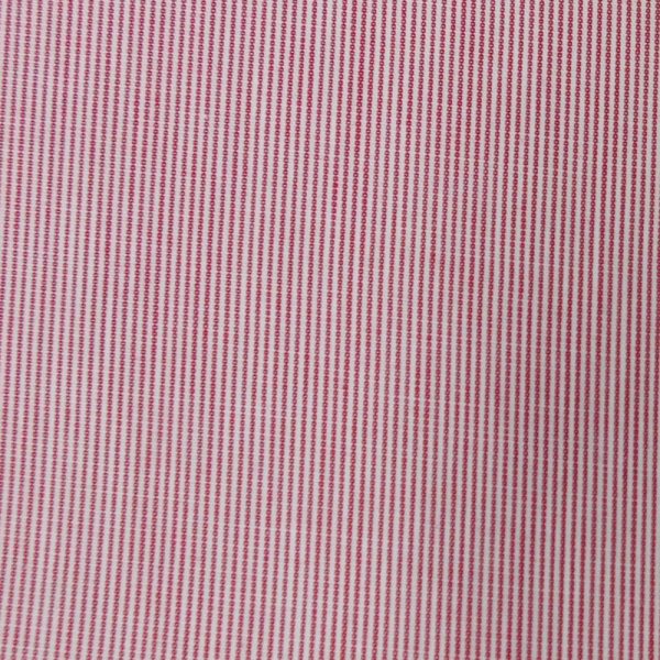 Quilting Patchwork Sewing Fabric Red Pin Stripe 145x50cm