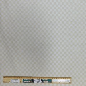 Patchwork Quilting Sewing Fabric Cream Checks Allover 50x55cm FQ