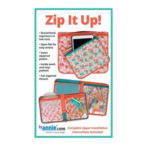 Quilting Sewing Patchwork By Annie Zip It Up Pattern Only