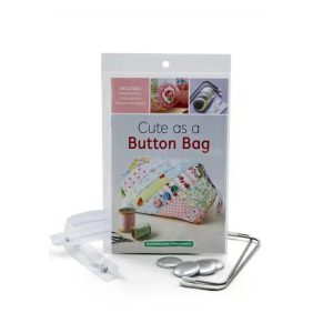Cute as a Button Bag Kit and Pattern Including Hardware
