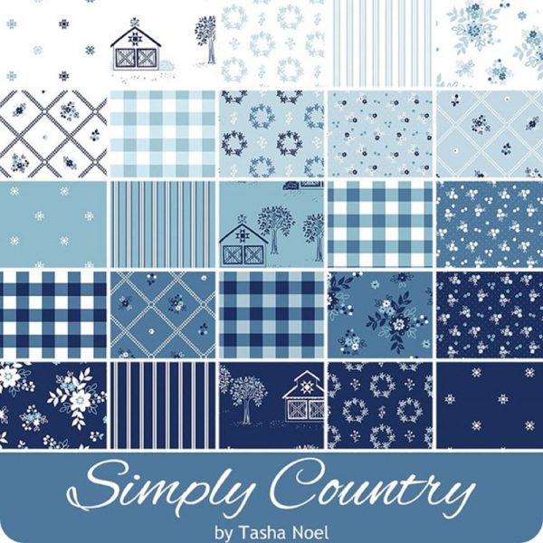 Riley Blake Quilting Patchwork Simply Country Jelly Roll 2.5inch Fabrics