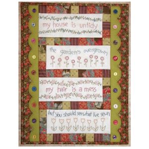 The Birdhouse Designs Stitchers Priority Quilt Printed Pattern